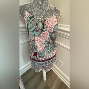 TYSA Womens Print Low Back Romper Size 2